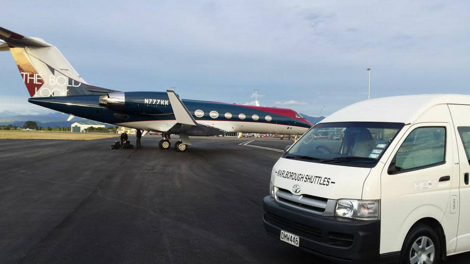 Airport Pickup And Drop Off By Marlborough Shuttles In Blenheim NZ